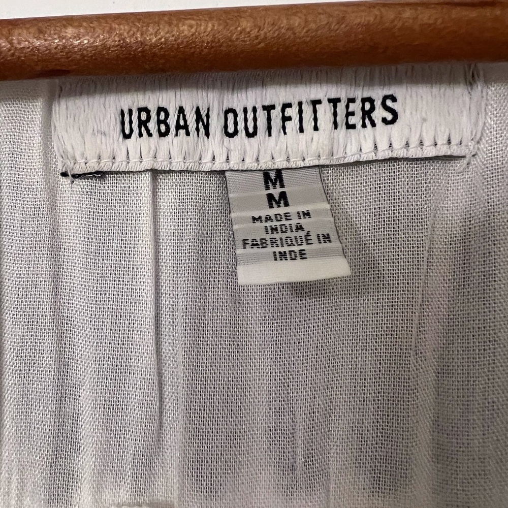 Urban Outfitters Womens Dress in White and Blue - Picture 2 of 6
